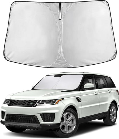 Autovir Windshield Sun Shade Fit for 2013-2020 2021 Land Rover Range Rover | Sunshade, Front Car Window Shades Sun Visor, Blocks UV Rays & Heat, Car Accessories by Autovir