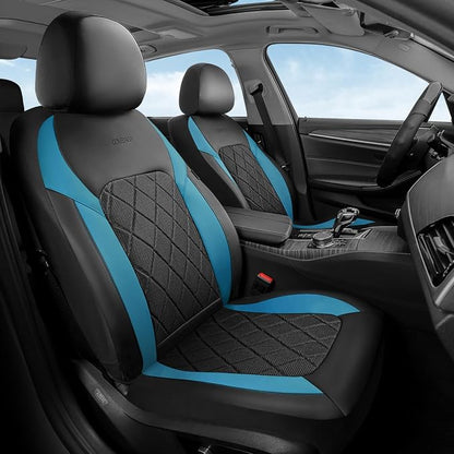 Coverado Car Seat Covers, Front Seat Covers, 2 Front Automotive Seat Cover, Mesh Breathable Seat Protectors, Universal Fit for Most Cars by COVERADOAUTO