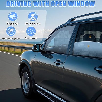 ZATOOTO Car Window Shades for Equinox 2018-2024, Breathable & Privacy | Car Window Cover for Baby Sun Shade, Mesh Reduce UV Rays, Heat Insulation,For Camping - Image 5