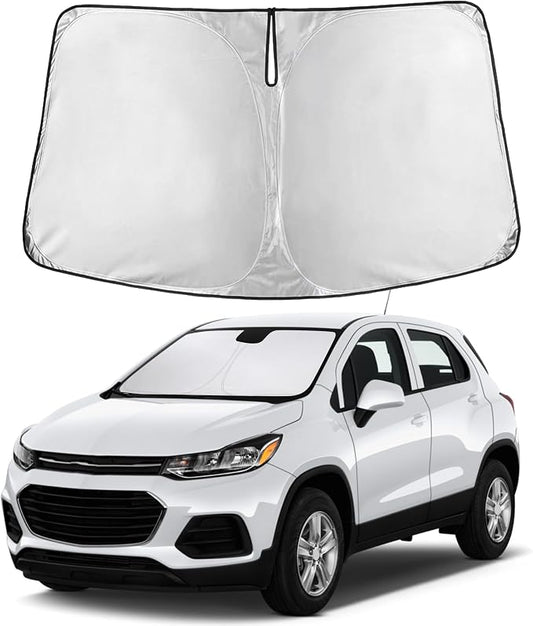Autovir Windshield Sun Shade Fit for 2013-2021 2022 2023 Chevrolet Trax | Sunshade, Front Car Window Shades Sun Visor, Blocks UV Rays & Heat, Car Accessories by Autovir