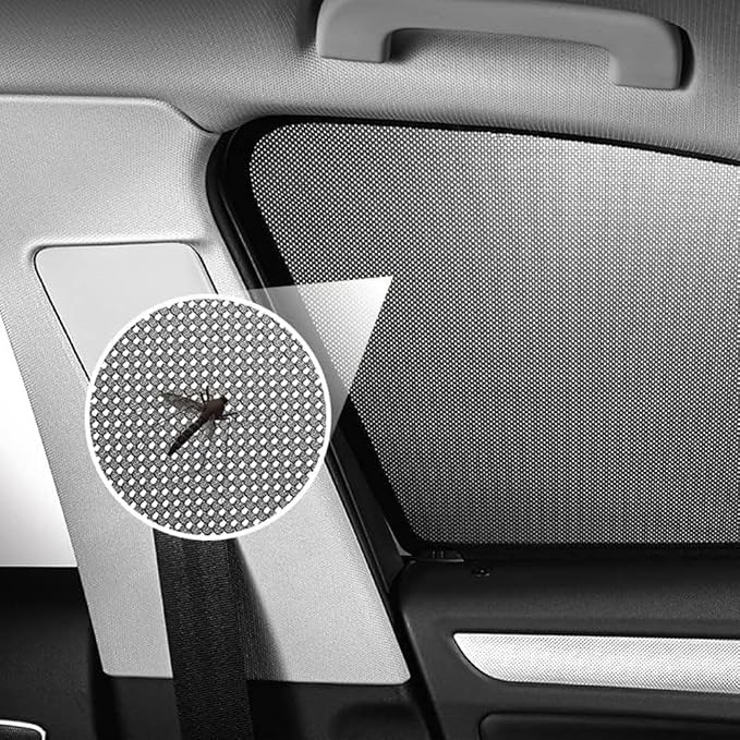 Car Side Window Sunshades for Volvo XC60 2. Gen (Spa) 2018-2024, Magnetic UV Protection Shades for Front/Rear Windows, Heat Resistant Sun Visor Shield Accessories,F/7 Wholecar - Image 6