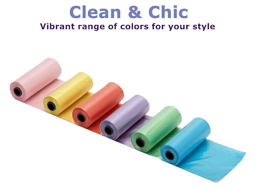 Ginsco 0.8 Gallons Disposable Trash Bags for Mini Car Trash Can, Portable Small Car Garbage Bags, Cars Accessories, Mini Trash Bags, Plastic Trash Bag for Cars/Home/Office (6 Rolls/90 Counts) Purple - Image 6