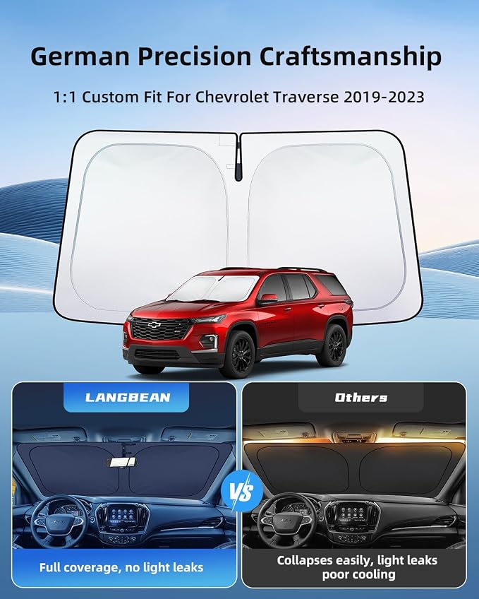 2026 Upgraded Windshield Sun Shade for Toyota Camry 2026 2025 | Custom Fit Front Window Sunshade, 4-Layer Heat Insulation UV Blocking Sun Visor, Keeps Car Cooler - Image 2