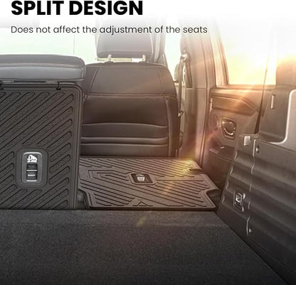 LASFIT Rear Seat Back Protector for Honda Passport 2026 | All Weather TPE Pet Friendly Custom Fit Passport Second Row Back Seat Cover Mat Liner Accessories, Black - Image 5