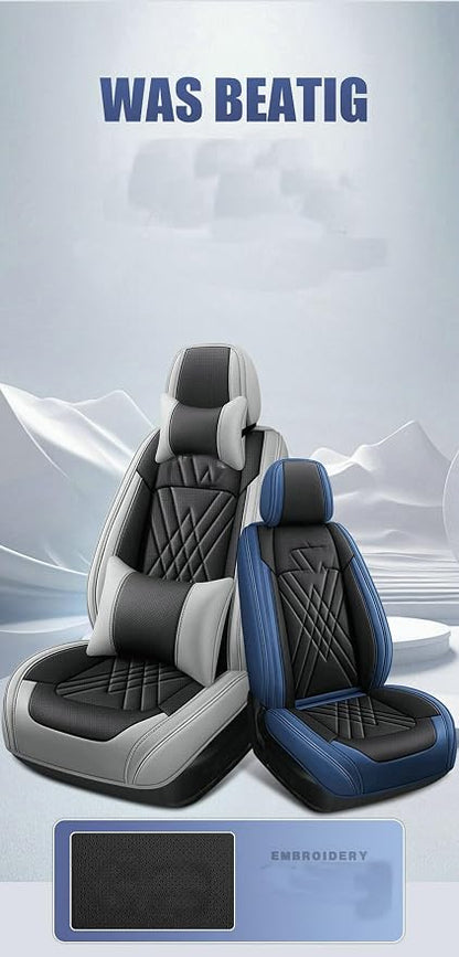 for car seat Covers Non-Slip （E.g, for Tesl,for Mercedes-Benz,for BMW,for Audi, for Ford, for Honda, for Nissan,for Toyota,for Chevrolet,for Jeep.. (Black Gray) - Image 5