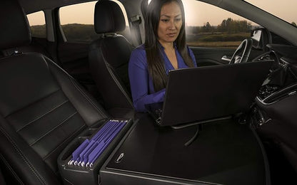AutoExec Roadmaster Car Desk for Your Vehicle Workstation and Mobile Office, Black - Image 2