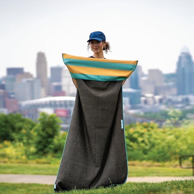 Sprints Athletic Running Towel, Full-Sized, Car Seat Cover - Moisture Wicking (Sasquatch) - Image 7
