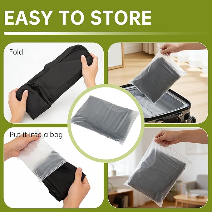 Carrying Bag Compatible with Graco Pack n Play, Lightweight & Waterproof | Replacement Nylon Foldable Travel Carrying Case for Graco Pack n Play, Storage Bag for Airplane and Train Travel - Image 4