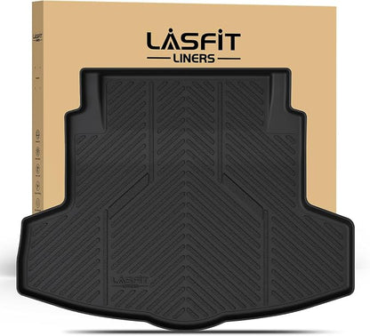 LASFIT Cargo Mat for Acura TLX & Type S 2021-2025 Sedan, Rear Trunk Liner | Rear Cargo Area, All Weather Premium TPE Trunk Mats, Raised Edge Design, Refined Interior Protection, Easy to Wash - Image 9
