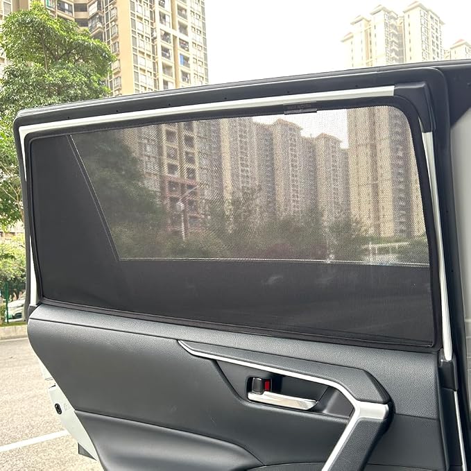FEISHILINIYA Updating Strong Magnetic Car Window Sun Shade for Toyota for RAV4 XA50 (2020-2025) Rear Passenger Privacy Side Window Sunshades for RAV4 Accessories - Image 7