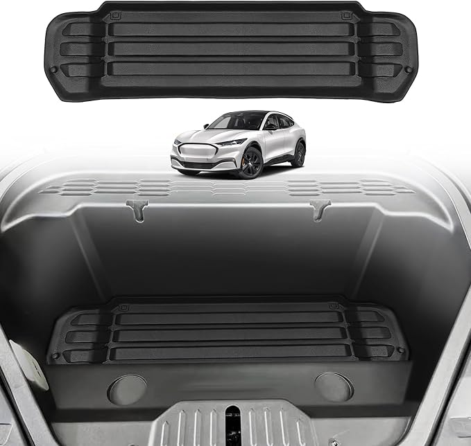BestEvMod Vehicle Mat Cargo Liner Compatible with Mach-E 2024 Accessories All-Weather Front Trunk Frunk Rubber Cargo Liner (Frunk Mat 2024) by BestEvMod