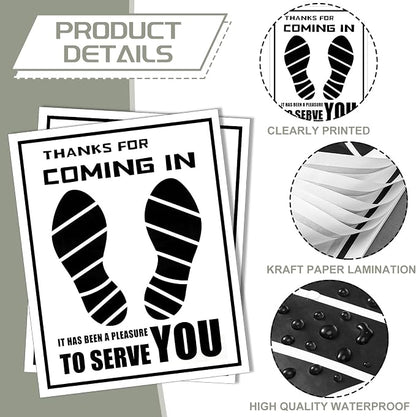 Frienda Paper Floor Mats Disposable Waterproof Car Pads,White,22 X 17 Inch | Plastic Film Covered for Car Detailing, Mechanics, Vehicle Carpet Protection, Automotive Service Centers, Dealerships - Image 3