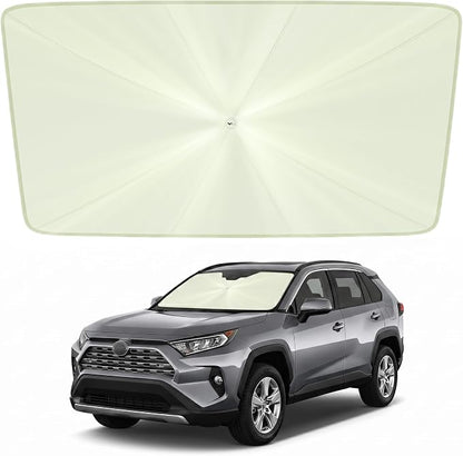 helloleiboo Custom Fit Toyota RAV4 Windshield Sun Shade Umbrella by helloleiboo