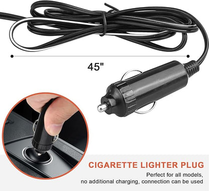 12V Portable Fan RV | Truck Cooling Heavy Duty 9" Metal Clip-On Car Fan Bus | Boat | Forklift | Car | Camper | Lawn | Mower | Tractor 2-Speed High Velocity Silver - Image 6