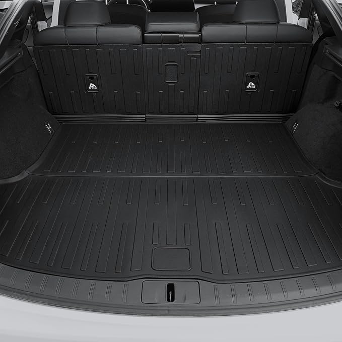 Floor Mats for 2023-2026 Lexus RX350/RX350H/RX500H Accessories | Full-Coverage Mats Set with Integrated Cargo Liner & Backrest Mat, Odorless & Durable, All-Weather Protection, 3D Laser Fit - Image 5