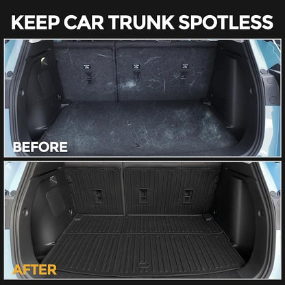 Floor Mats for 2021-2026 Chevy Trailblazer FWD Accessories | Fit Upper Deck, Full-Coverage Set with Integrated Cargo Liner & Backrest Protector, Odorless TPE, All-Weather Protection - Image 7