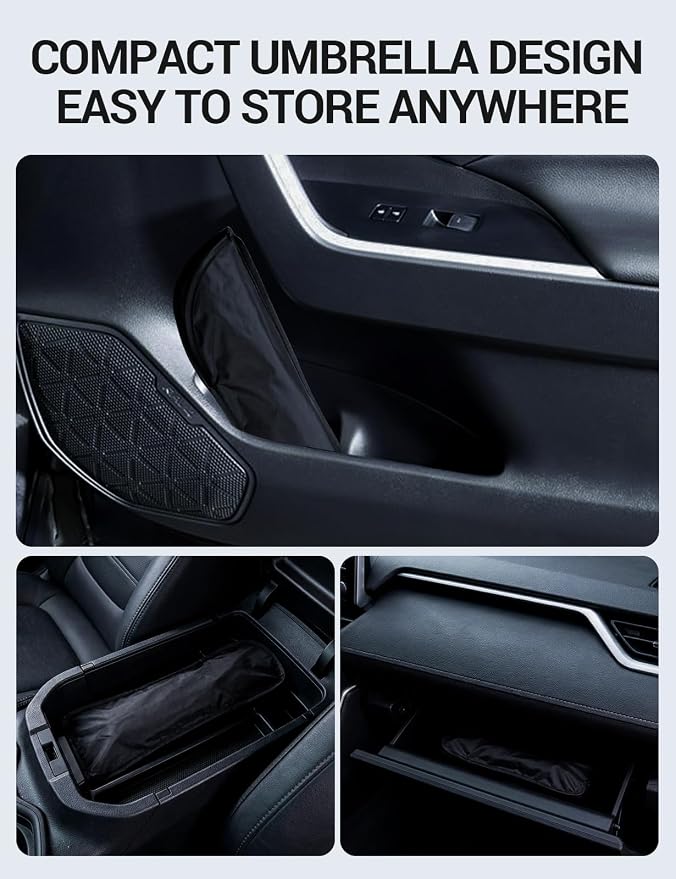 Proadsy Custom Fit Windshield Sun Shade Umbrella for 2019-2026 Kia K5 | Advanced Ice Crystal Material, -54°F Cooler, Zero-Gap Sunblock, Instant Setup & Foldable Design for Summer Parking, Daily Use - Image 8