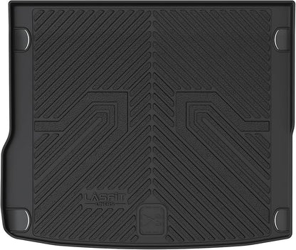 LASFIT Cargo Mat for Audi Q5/SQ5 2009-2017, Custom Fit All-Weather TPE Trunk Mat for Audi Accessories, Waterproof, Easy to Clean, Black - Image 9