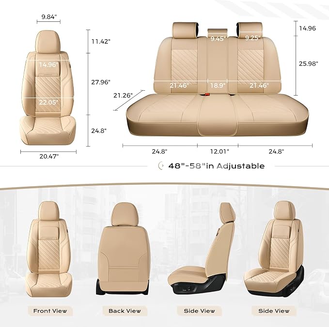 Coverado Car Seat Covers Front Set - Image 4
