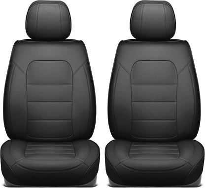 MotorBox Cabin King Black Label Leather Seat Covers for Trucks & Cars | Black Car Seat Covers, Waterproof Leather Seat Covers, Car Accessories, Seat Protector, Universal Fit - Image 8