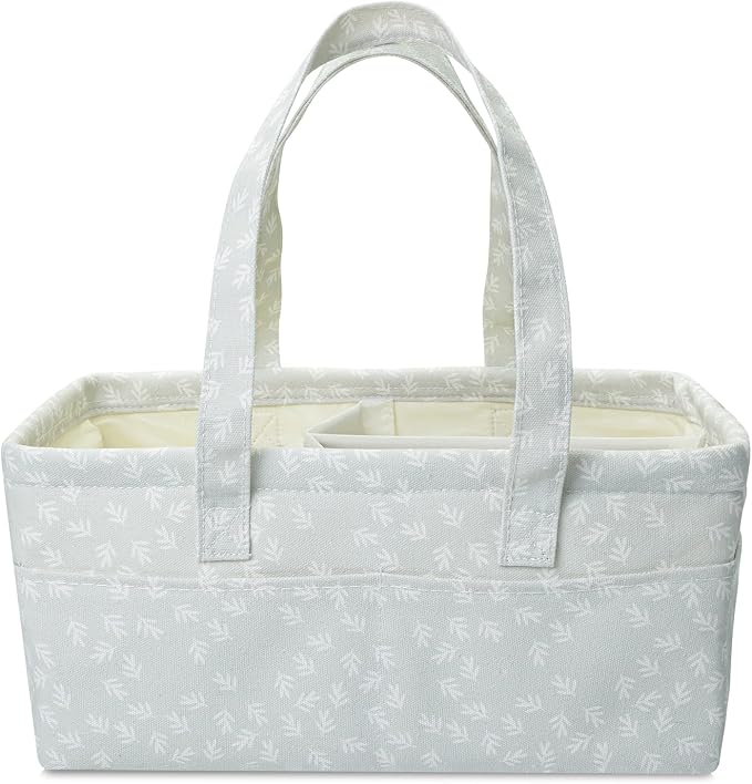 Mr. Pen- Baby Diaper Caddy Organizer, Patterned Gray | Nursery Storage Bin and Car Organizer for Diapers and Baby Wipes by MrPen