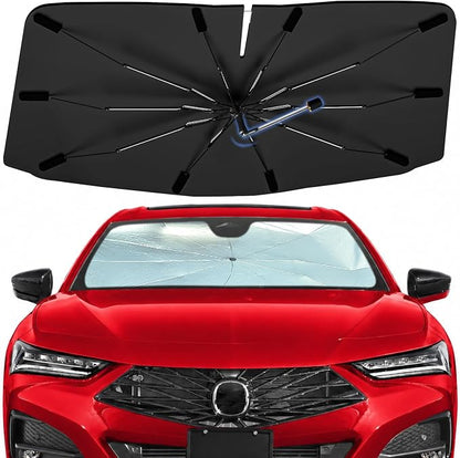 Windshield Sun Shade Umbrella for Acura TLX 2015–2026 Car Front Window | Double Layer Sunshade for Front Windshield for TLX,Aotmotive UV Protection Sun Blocker & Heat Shield by Bocvam