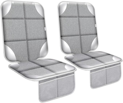 Meolsaek Car Seat Protector for Child Car Seat，Non-Slip Backing No Imprints | Durable Car Seat Mat 600D Fabric, Waterproof Car Seat Cover with Thick Pad by Meolsaek