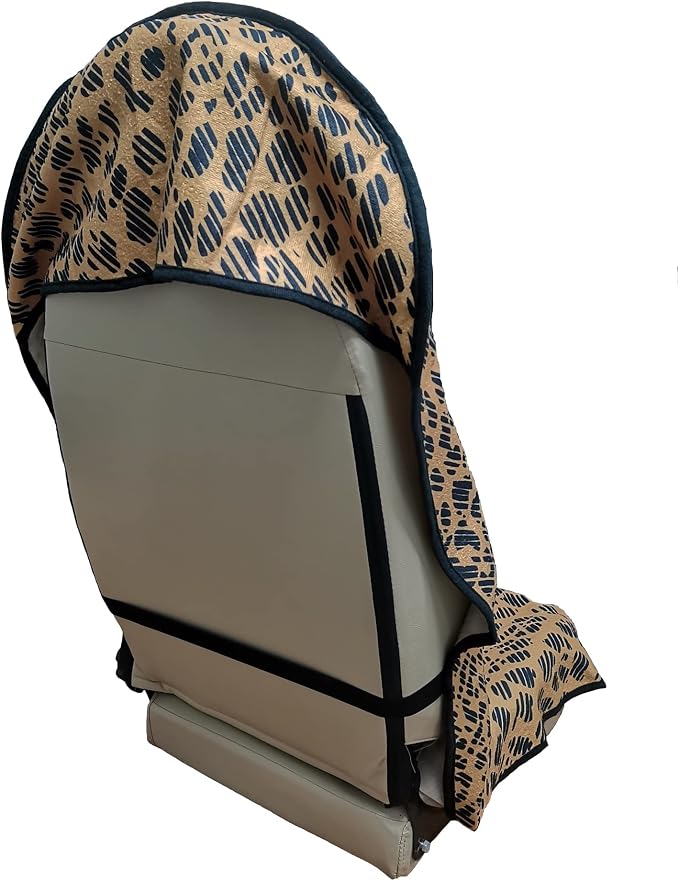 Car Seat Cover Protector Front Seats,for Gym Workout,Running,Swimming,Beach and Hiking,Waterproof Sweat Towel Bucket Seat Covers for Cars SUV Trucks (Leopard, 1Pcs) - Image 2