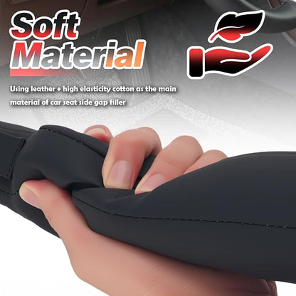 Aokdom 2026 Latest 2PCS Upgraded Car Seat Gap Filler with Fixing Ring,Elastic Car Gap Filler to Avoid Dropping Cell Phones/Keys,Essential Cars Gaps Seat Fillers Cars Accessories - Image 4