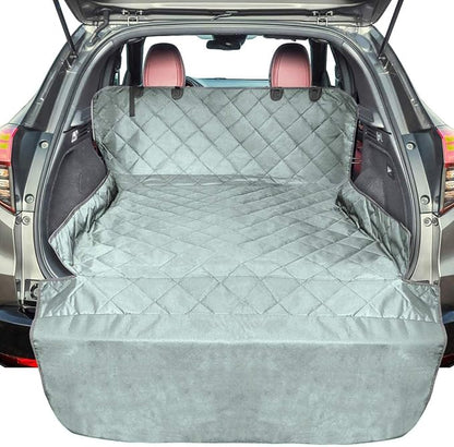 SUV Cargo Liner for Dogs - Water Resistant Trunk Cover for Midsize SUVs | Pet Cargo Cover with Bumper Flap Protector, Non-Slip Car Trunk Mat, Dog Car Seat Cover Prevents Scratches Pet Hair Mud Dirt by F-color