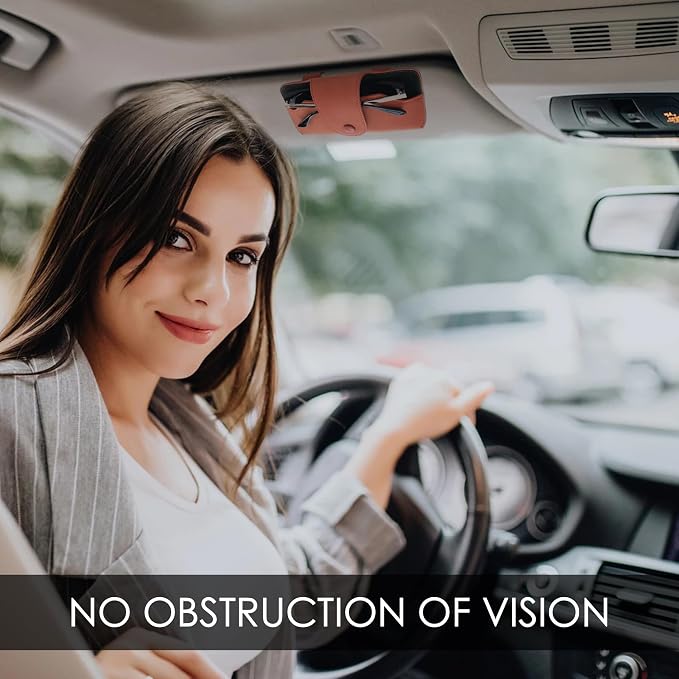 Sunglass Holder for Car Visor Glasses Case Non-Slip Clip Universal for Sunglasses Eyeglasses Car Interior Accessory - Image 3