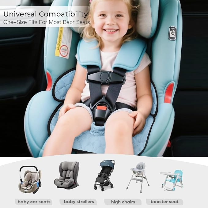 2 Pack Waterproof Piddle Pads Carseat Potty Training Car Seat Protector Waterproof Car Seat Liner Cover to Prevent Pee - Image 6