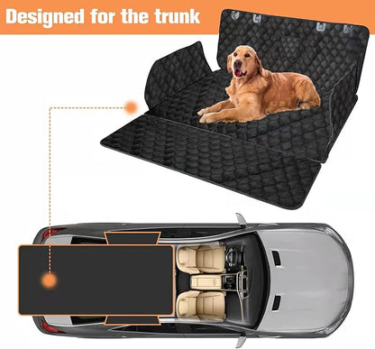 SUV Cargo Liner for Dogs, Trunk Cover with Bumper Flap Protector | Waterproof Pet Cargo Cover with Side Flaps, Dog Car Seat Cover with Non-Slip Mat, Prevents Scratches, Pet Hair, Mud, and Dirt - Image 6
