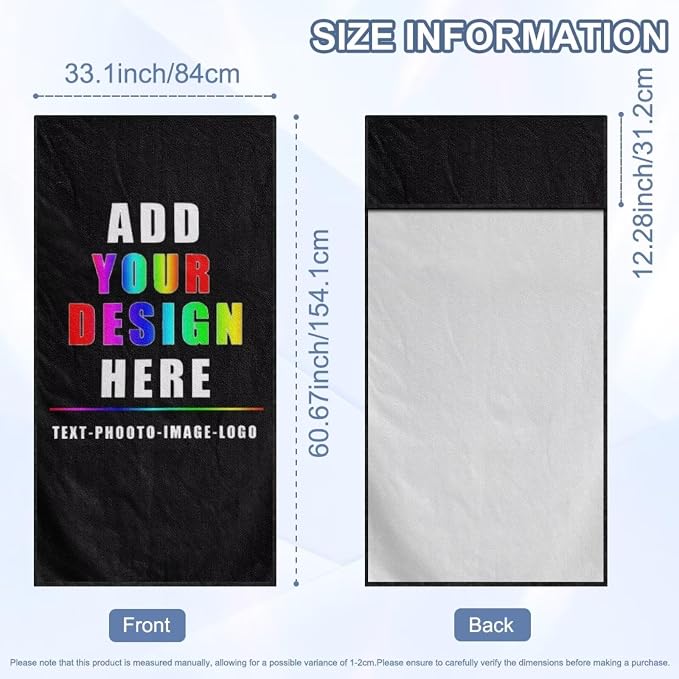 SEANATIVE Custom Car Seat Towel Covers with Storage Bag Seat Post Workout Sweat Washable Cover for Car Towel for Dog Pet Workout Outdoor Sport Activities - Image 7