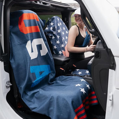 Sprints Athletic Running Towel, Full-Sized, Car Seat Cover - Performance Microfiber (USA) - Image 6