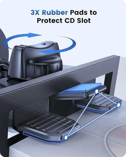 for MagSafe CD Phone Mount[Hollow Ring Design] Magnetic Phone Holder for Car CD Phone Holder Mount for iPhone 16 15 14 13 Pro Max Mini Plus MagSafe Case All Phones | Strong Magnetic CD Phone Holder Mount,Compatible with iPhone 17 16 15 14 13 Pro Max Mi... - Image 6