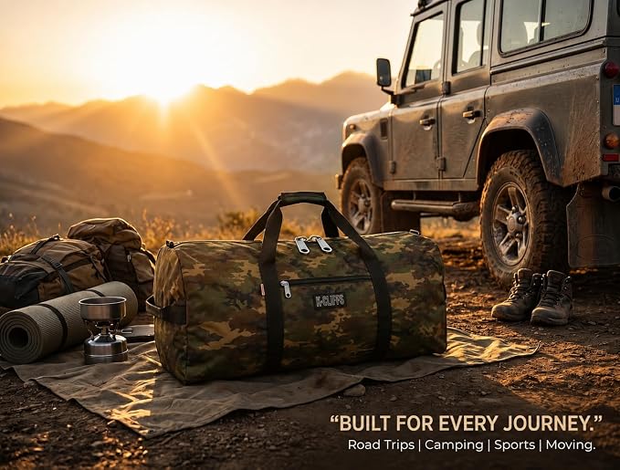 Heavy Duty Cargo Duffel Large Sport Gear Drum Set Equipment Hardware Travel Bag Rooftop Rack Bag - Image 6
