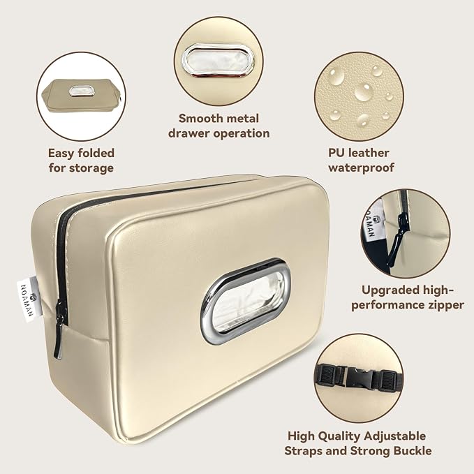 Noaman 2Pack Car Tissue Holder Leather, Car Kleenex or Napkin Holder Beige | Large tissue holders for car fit 120 Kleenex boxes. Rectangular backseat napkin holder Essential car organization accessories - Image 2