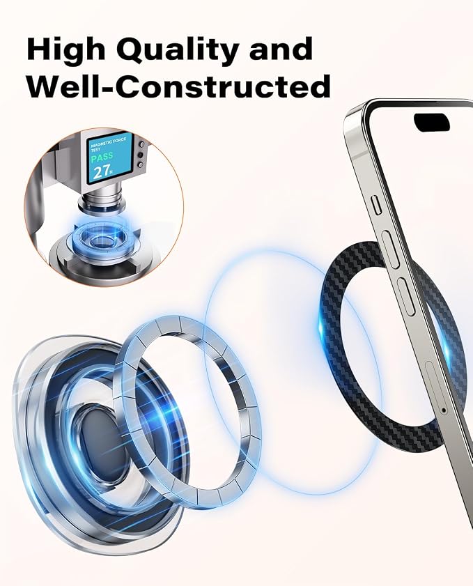 Phone Cup Holder for Car Mount for MagSafe, Quick Extension Long Arm | 360° Rotation, Fits 3"-4" Cup Holders - Stable & Secure for iPhone 12-17 Series, Not Charger - Image 6