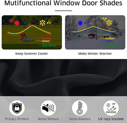 NICETOWN Blackout Blinds for Windows Cordless Temporary Shades Blinds | No Drill Mini Blinds Black Out Blinds for Window of Bedroom,Bathroom,Kitchen Office (Black, 24 x 72 inch Long, 1 Panel) - Image 5