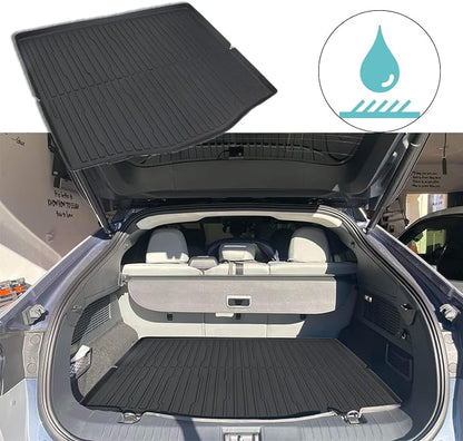 AOSKonology Mustang Mach-E All Weather Trunk Mat, 3D Cargo Liner Rear Floor Mat (2021-2023, Foldable, Rubber, Custom Fit) - Image 2