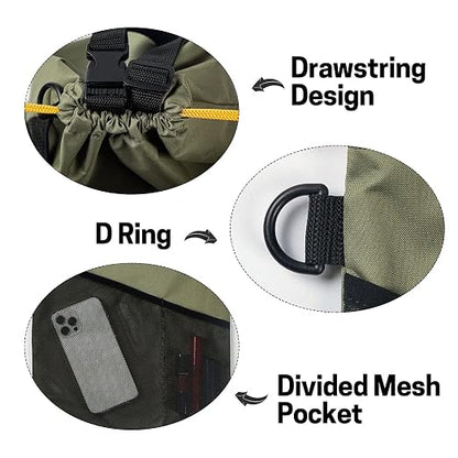 GNEGNI 2PCS Hanging Car Garbage Can - Waterproof Leakproof Trash Bag | Car Trash Can with Durable Leakproof Lining, Keeps Vehicle Clean and Neat - Image 5