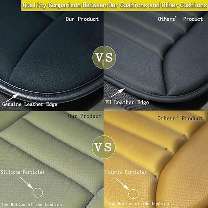 Car Seat Cushion Pad for Home Use Car Driver Seat Office Chair Memory Foam Seat Cushion - Image 2
