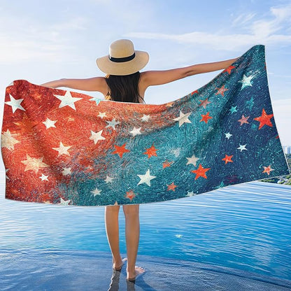 2 Pack Car Towel Seat Covers with Storage Bag, Multifunctional Towel for Gym Outdoor Sport, Picnic, Beach, Pet Dog Travel,Non-Slip Washable Car Seat Protector (Starry) - Image 7