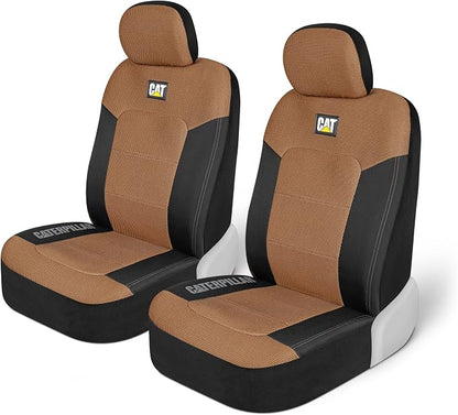 Cat® MeshFlex Automotive Seat Covers for Cars Trucks and SUVs (Set of 2) – Beige Car Seat Covers for Front Seats, Truck Seat Protectors with Comfortable Mesh Back, Auto Interior Covers | Airbag Compatible Interior Protection for Trucks, Suv, and Cars –... by Unknown