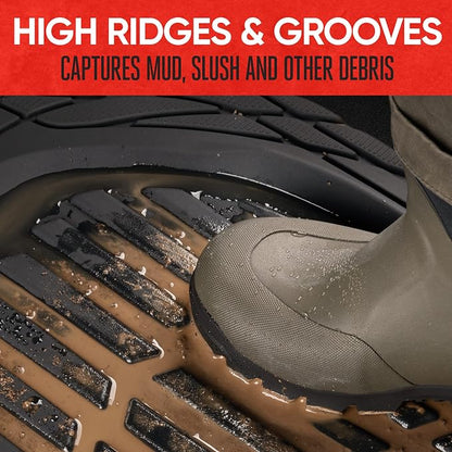 Motor Trend -2 Piece Front Car Floor Mats- Black FlexTough Contour Liners-Deep Dish Heavy Duty Rubber Floor Mats for Car SUV Truck & Van-All Weather Protection, Universal Trim to Fit - Image 3