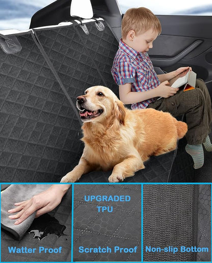 for Model Y/3 Tesla Dog Rear Seat Cover Protector Waterproof Wear-Resistant | Pet Back Seat Kick Mat Protector|Easy To Clean & Install|Non-Slip For Child Kids Seat Cushion Protection - Image 3