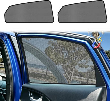 KUST Car Window Shades for 2021-2025 2026 Hyundai Elantra Accessories, Breathable Mesh Magnetic Window Covers, Rear Back Side Window Sun Shades UV Block Privacy Protection for Baby Camping 2PCS - Image 9