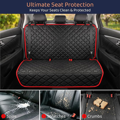 Bench Back Seat Cover for Dogs, Rear Dog Car Seat Covers for SUV & Truck | 100% Waterproof, Easy Install & Clean, Secure Non-Slip Fit, Scratch Protection, Universal Fit, Heavy-Duty Materials - Image 2