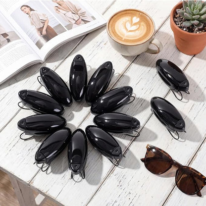 Frienda 20 Pcs Sunglasses Holder for Car Sun Visor Clip,Black | Visor Clips for Eyeglasses, Securely Holds Glasses, Ticket Card Holder, Metal Shell Spring Clip, For Women Men Drivers - Image 8